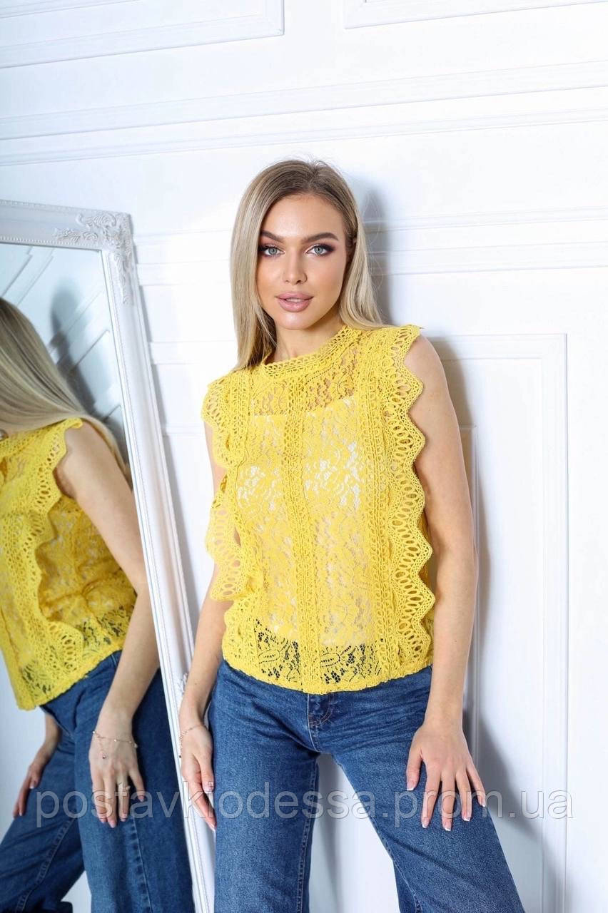 Купити Блуза жіноча з мереживом. Блузка футболка жіноча яскрава ...
