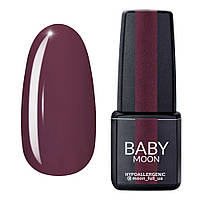 Гель-лак Baby Moon Full Burgundy №014 коричнево-серый, 6мл.