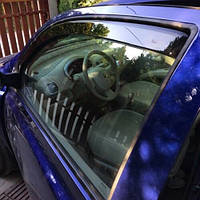 Дефлектори вітровики вікон Mers W221 2005-2013  ПЕРЕД  HEKO  23261