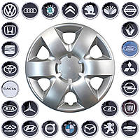Ковпаки колес гнучкі  R15 SKS-310 з логотипом різних авто   (Reno)