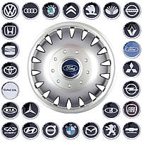 Ковпаки колес гнучкі  R15 SKS-320 Дутые з логотипом різних авто   (Sprinter,Ford,VW)