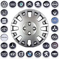 Ковпаки колес гнучкі R15 SKS-322 с эмблемой Fiat на скотче