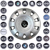 Ковпаки колес гнучкі  R16 SKS-401  з логотипом різних авто     (VW T-5)