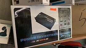 Інвертор перетворювач напруги 12-220 3000W автомобільний Power Inverter автоінвертор