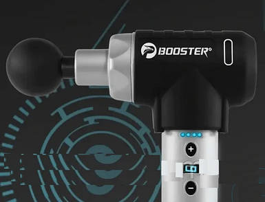 Масастер перкусіонний Booster Pro 2 для м'язів, масажний пістолет, 5 насадок