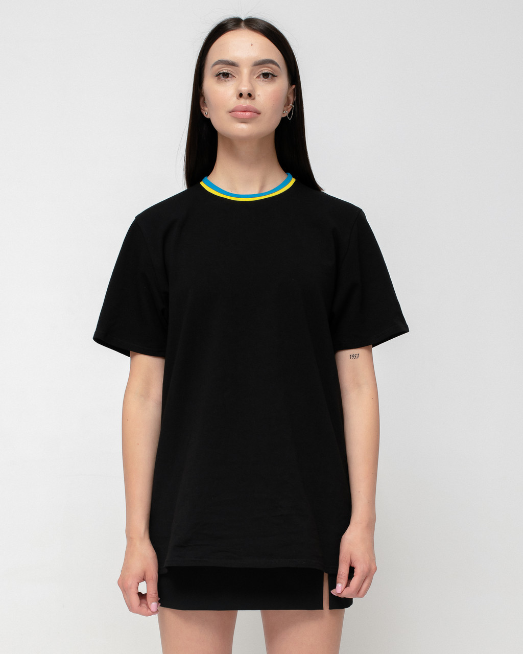 Футболка Oversize з українським прапором