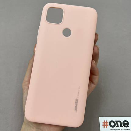 Чохол для Xiaomi Redmi 9C силіконовий із захистом для камери чохол на телефон сяомі редмі 9с рожевий HLG, фото 1