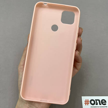 Чохол для Xiaomi Redmi 9C силіконовий із захистом для камери чохол на телефон сяомі редмі 9с рожевий HLG, фото 3