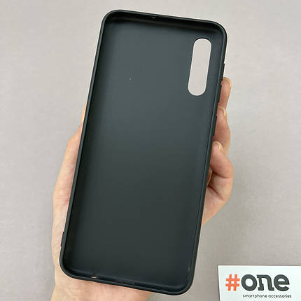 Чохол для Samsung Galaxy A50s силіконовий щільний чохол на телефон самсунг а50с чорний HLG, фото 2