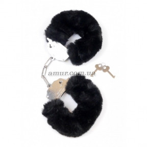 Наручники Fetish Boss Series Furry Cuffs чорні
