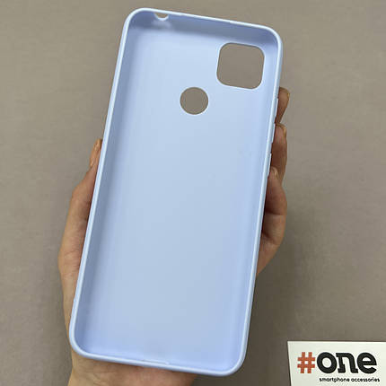 Чохол для Xiaomi Redmi 9C силіконовий щільний чохол на телефон сяомі редмі 9с бузковий HLG, фото 3