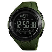 Электронные мужские часы с Шагомером Skmei 1326AG Army Green