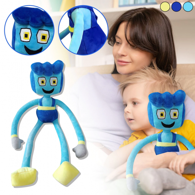 М'яка іграшка Titatin Монстр Папа довгі ноги Daddy Mommy Long Legs 40 см Huggy Wuggy Хагі вагі обіймашка