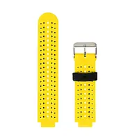 Силіконовий ремінець Universal 16 Nike-style Silicone Band Yellow/Black