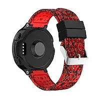 Силіконовий ремінець Universal 16 Camouflage Silicone Band Red