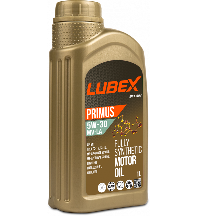 Моторна олива LUBEX PRIMUS MV-LA 5W-30 1л
