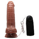 Вібратор на присосці BAILE - Beautiful Maddox 7,3' , Vibration Suction base, фото 9