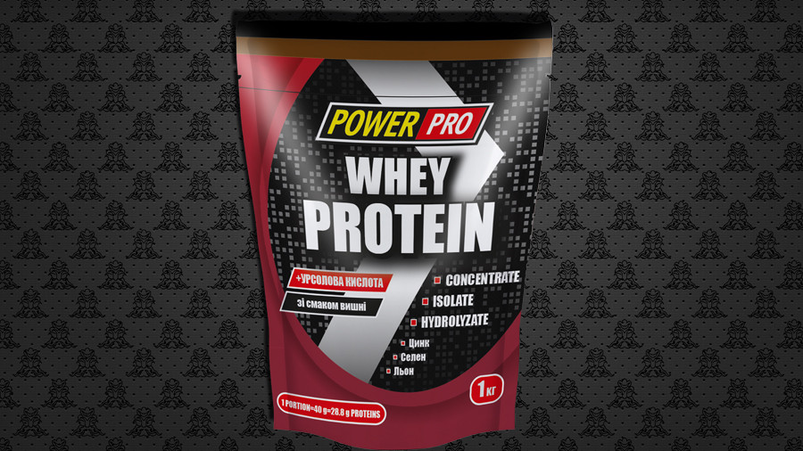 Протеин Whey Protein, вкус Вишня в Шоколаде, 1 кг - фото 1 - id-p267075139