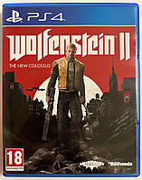 Wolfenstein II The New Colossus, Б/В, англійська версія - диск для PlayStation 4