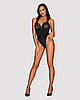 Боді еротічне чорне Obsessive Elisetta Black S/M, фото 6