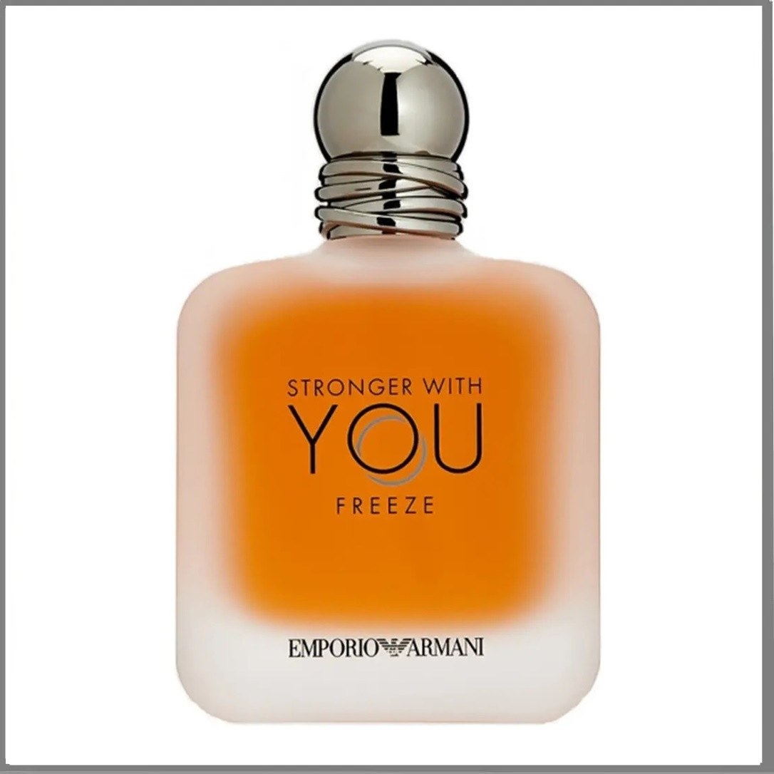 Giorgio Armani Stronger With You Freeze туалетна вода 100 ml. (Тестер Армані Стронгер Віз Ю Фриз)