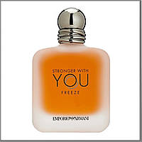 Giorgio Armani Stronger With You Freeze туалетная вода 100 ml. (Тестер Армани Стронгер Виз Ю Фриз)