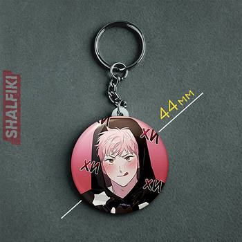 "Лі Мон Рьон (Шалена комбінація / Madman combo)" брелок круглий Ø44 мм