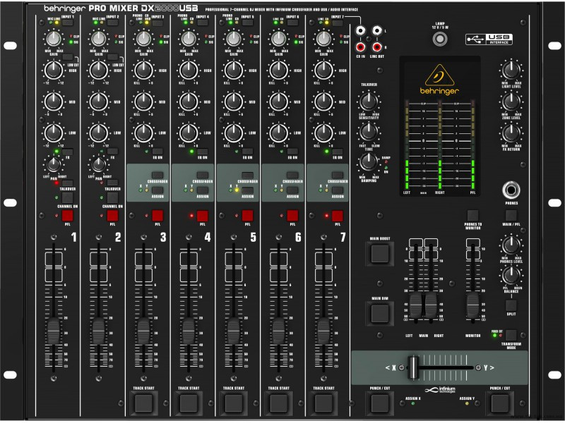 DJ микшер BEHRINGER DX2000USB - фото 1 - id-p267053409