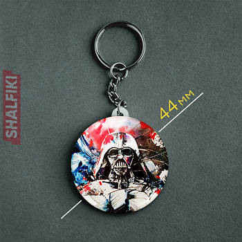 "Дарт Вейдер (Зоряні війни)" брелок круглий Ø44 мм