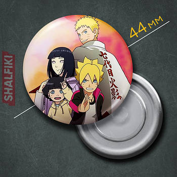 "Боруто / Boruto" магніт круглий Ø44 мм