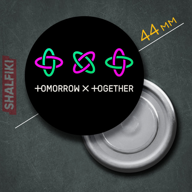 "ТХТ / TXT Tomorrow X Together" магніт круглий Ø44 мм