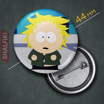 "Твік Твік (Південний парк / South Park)" значок круглий на булавці Ø44 мм