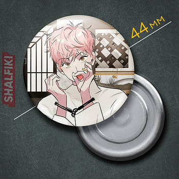 "Лі Мон Рьон (Шалена комбінація / Madman combo)" магніт круглий Ø44 мм