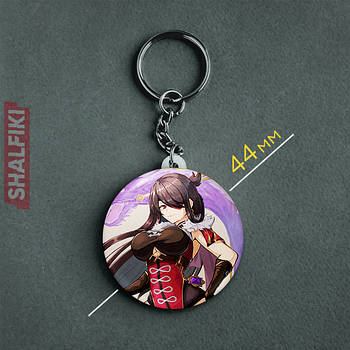 "Бей Доу (Геншин / Genshin)" брелок круглий Ø44 мм