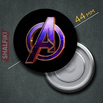 "Месники" магніт круглий Ø44 мм