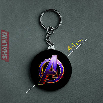 "Месники" брелок круглий Ø44 мм