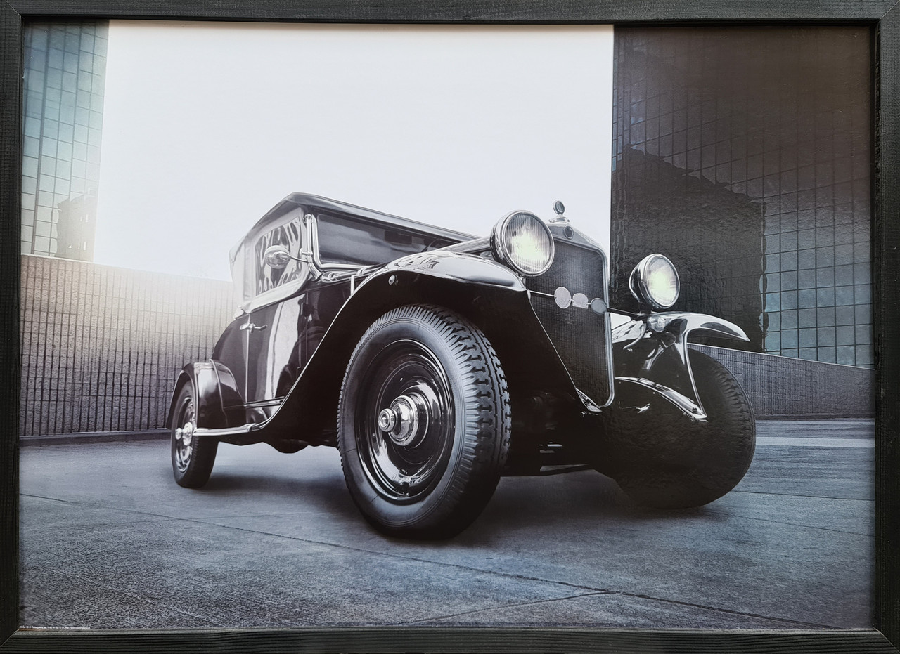Фотокартина в дерев'яній рамі Car 10 50х70 см POS-5070-257