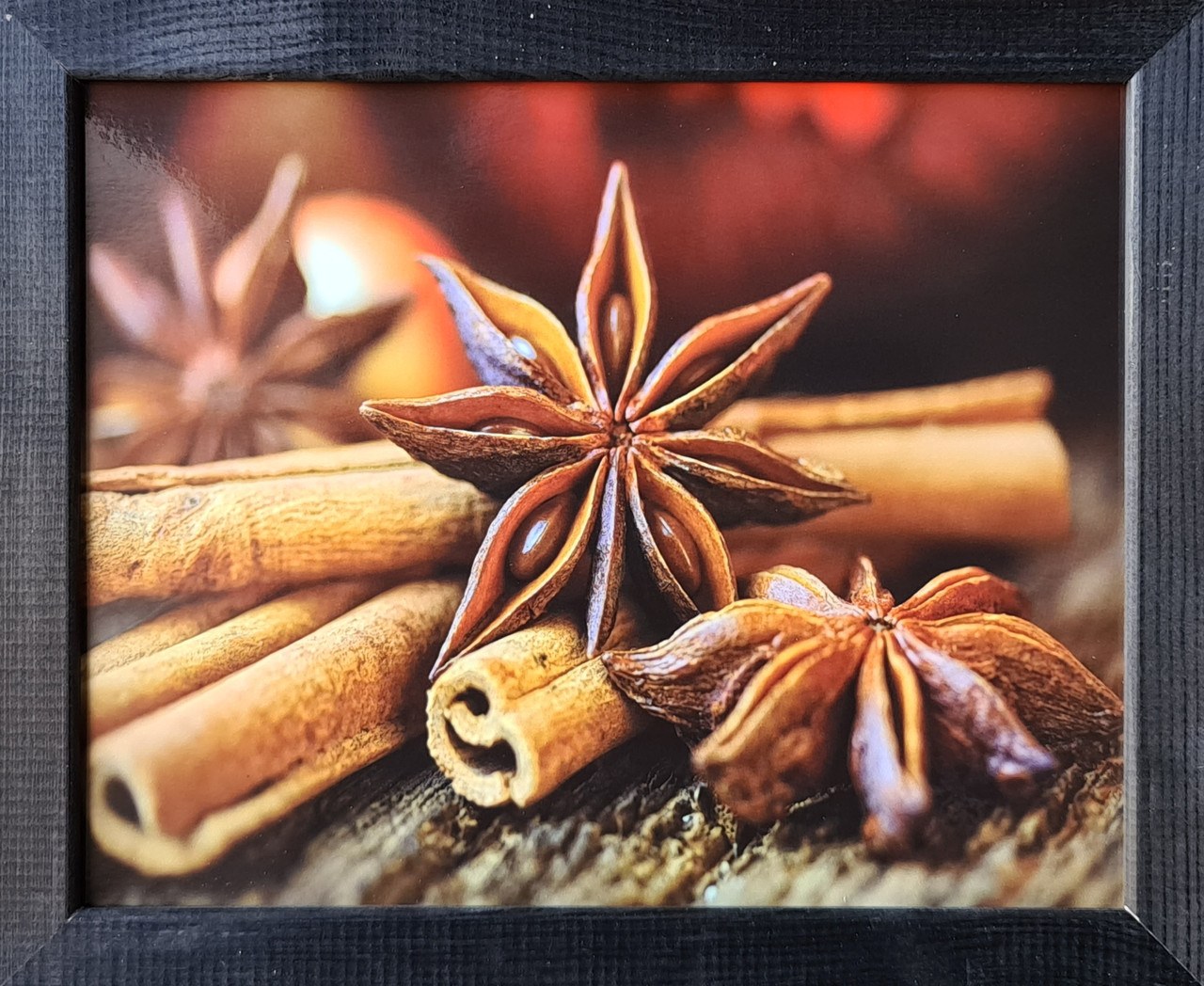 Фотокартина в дерев'яній рамі Spices 8 20х25 см POS-2025-054