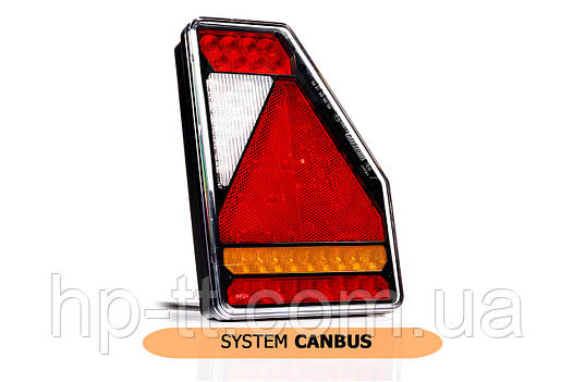 Ліхтар задній лівий 5 функцій Fristom FT-277 P LED O SPKCOF BAJONET 5PIN, фото 1