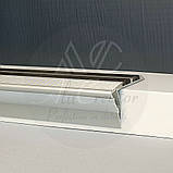 Світлодіодна накладка на сходи 23х53х3000 мм, анодована, фото 2