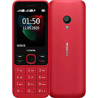 Кнопочный телефон Nokia 150 Dual Sim Red (16GMNR01A02) (UA UCRF)