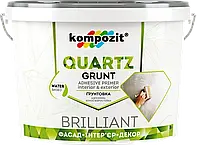 Kompozit Ґрунтовка адгезійна QUARTZ-GRUNT (Колір: Білий, Фасування: 14 кг)