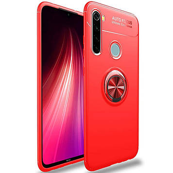 TPU чохол Deen ColorRing під магнітний тримач (opp) для Xiaomi Redmi Note 8T