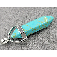 Бірюза підвіска 5x1.5 см