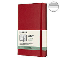 Еженедельник Moleskine 2022 средний красный DHF212WH3Y22