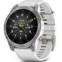 Смарт-часы Garmin Epix 2 Sapphire Carrera White-Titanium 010-02582-21