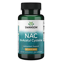 Ацетил-цистеїн, Swanson NAC N-Acetyl Cysteine 100 капсул