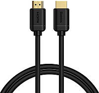 HDMI-HDMI кабель синхронізації відео та аудіо потоку Baseus CAKGQ-A01, для монітора, телевізора, комп'ютера, 4K, 1м