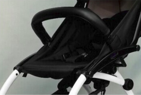 Накладка на бампер коляски екошкіра, захисні чохли для коляски чорний ...