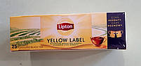 Чай Lipton Yellow Label Tea 25 пакетів чорний, фото 2